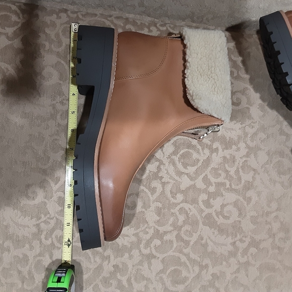 Sam Edelman Women's Sherpa Cuff Ankle Boots 8.5 - Picture 8 of 9